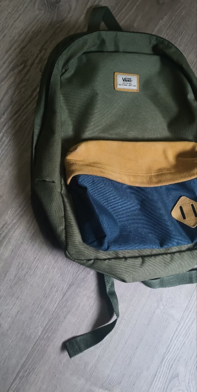 Vans Old Skool II Backpack (Green/Blue)
